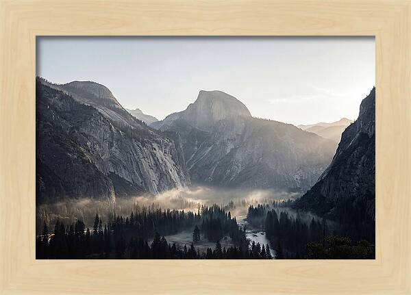 Morning Light Over Yosemite Valley