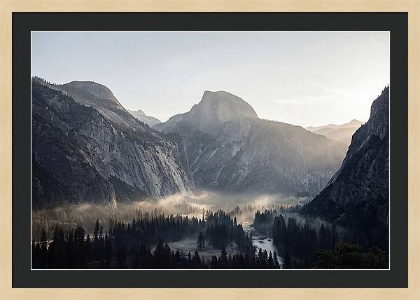 Morning Light Over Yosemite Valley