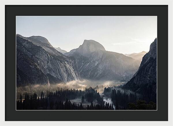 Morning Light Over Yosemite Valley