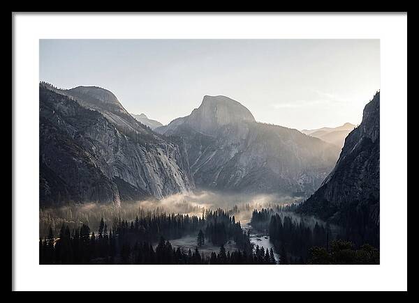 Morning Light Over Yosemite Valley