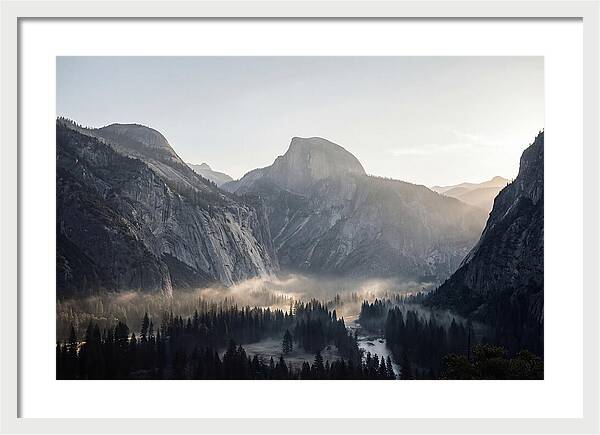 Morning Light Over Yosemite Valley