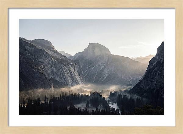 Morning Light Over Yosemite Valley