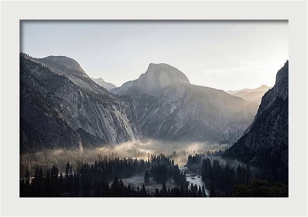 Morning Light Over Yosemite Valley