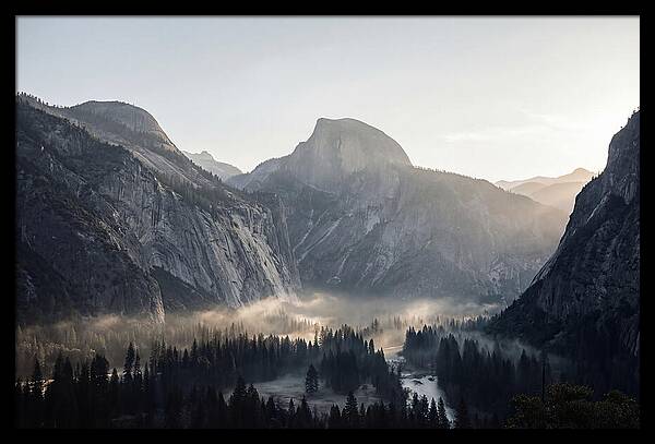 Morning Light Over Yosemite Valley