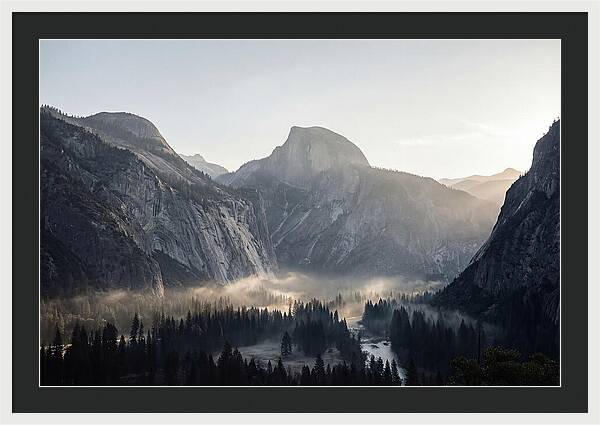 Morning Light Over Yosemite Valley