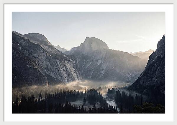 Morning Light Over Yosemite Valley