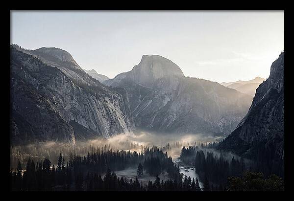 Morning Light Over Yosemite Valley