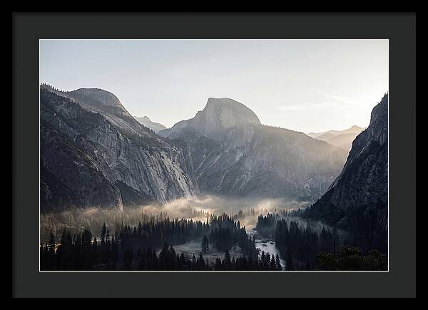 Morning Light Over Yosemite Valley