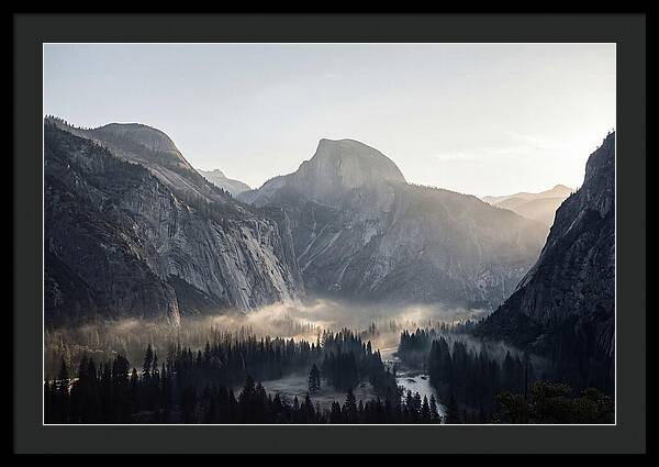 Morning Light Over Yosemite Valley