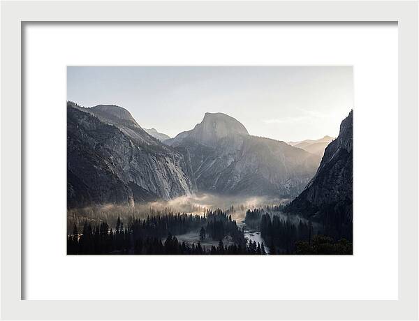 Morning Light Over Yosemite Valley