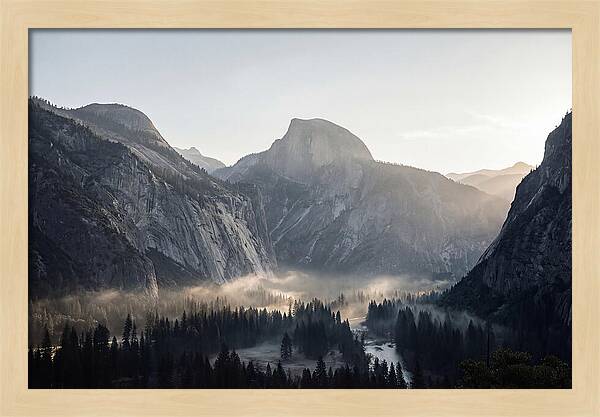 Morning Light Over Yosemite Valley