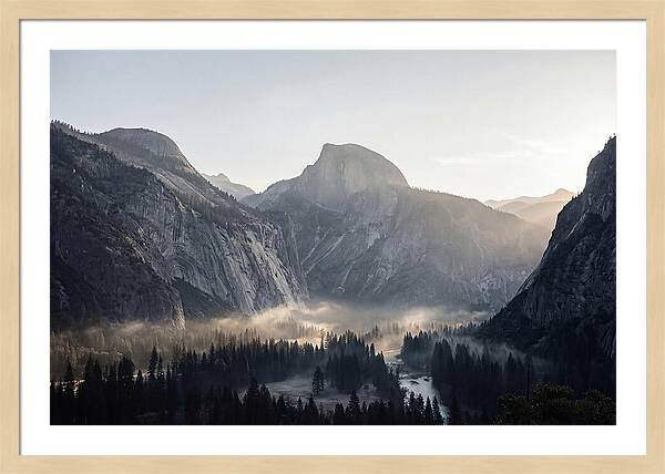 Morning Light Over Yosemite Valley