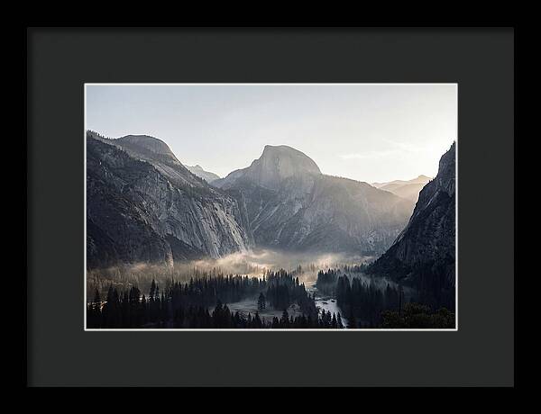 Morning Light Over Yosemite Valley