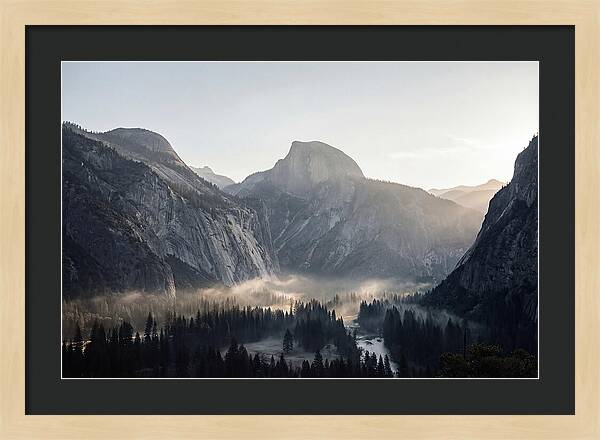 Morning Light Over Yosemite Valley
