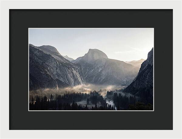 Morning Light Over Yosemite Valley
