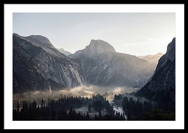 Morning Light Over Yosemite Valley
