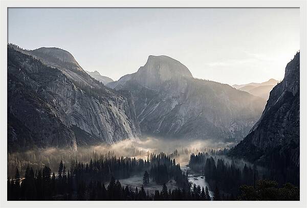 Morning Light Over Yosemite Valley