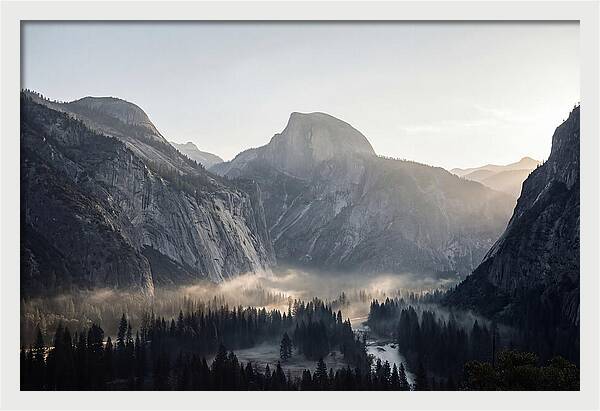 Morning Light Over Yosemite Valley