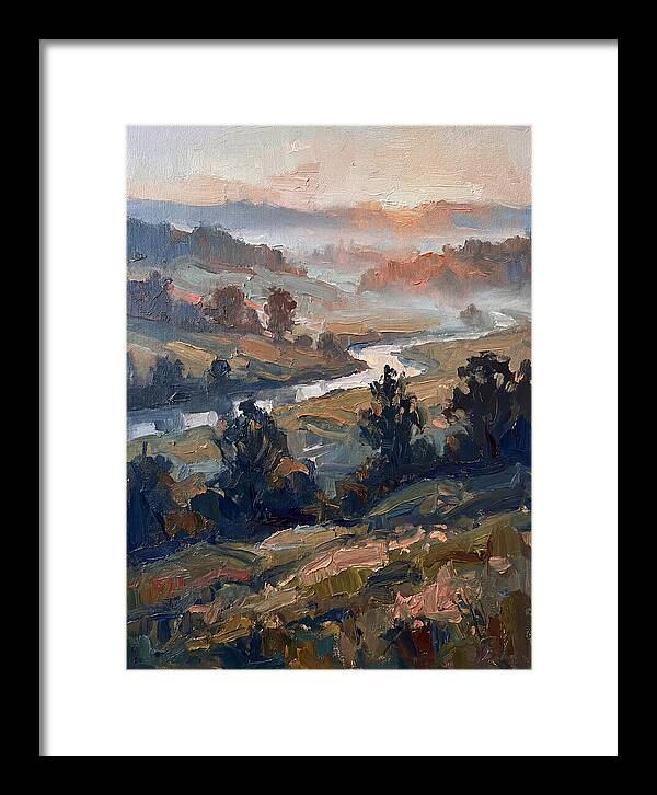 Morning Mist Over Hills