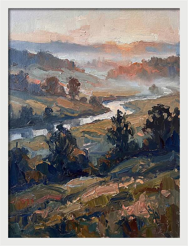 Morning Mist Over Hills