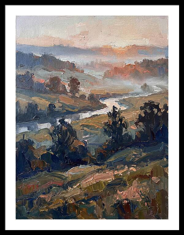Morning Mist Over Hills