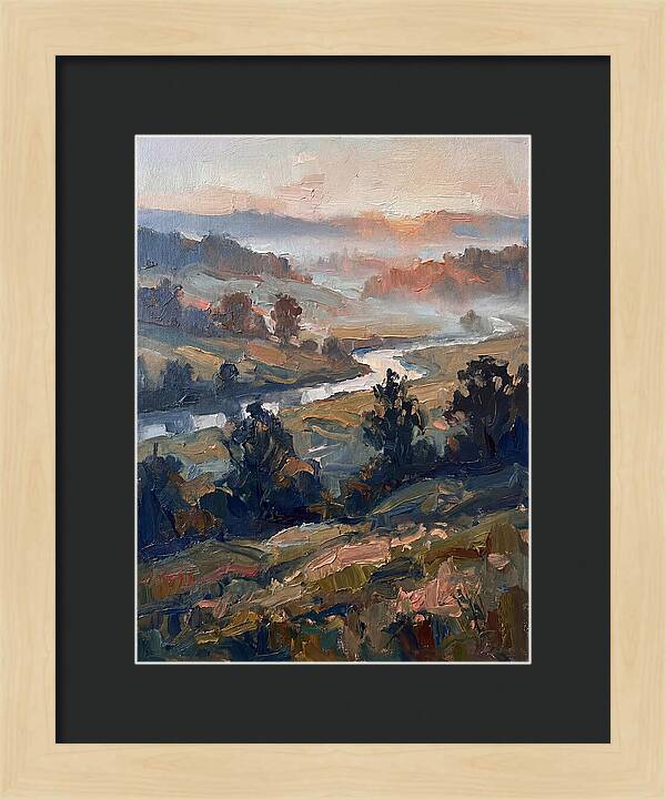 Morning Mist Over Hills