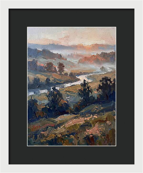 Morning Mist Over Hills