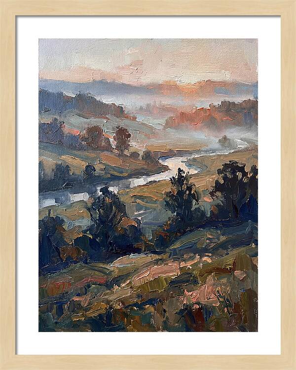 Morning Mist Over Hills