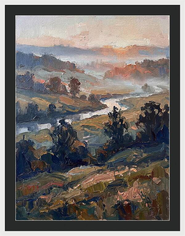 Morning Mist Over Hills