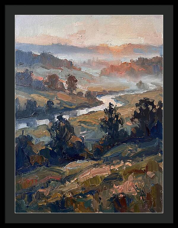 Morning Mist Over Hills