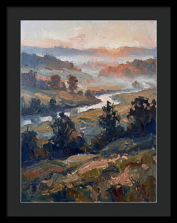 Morning Mist Over Hills
