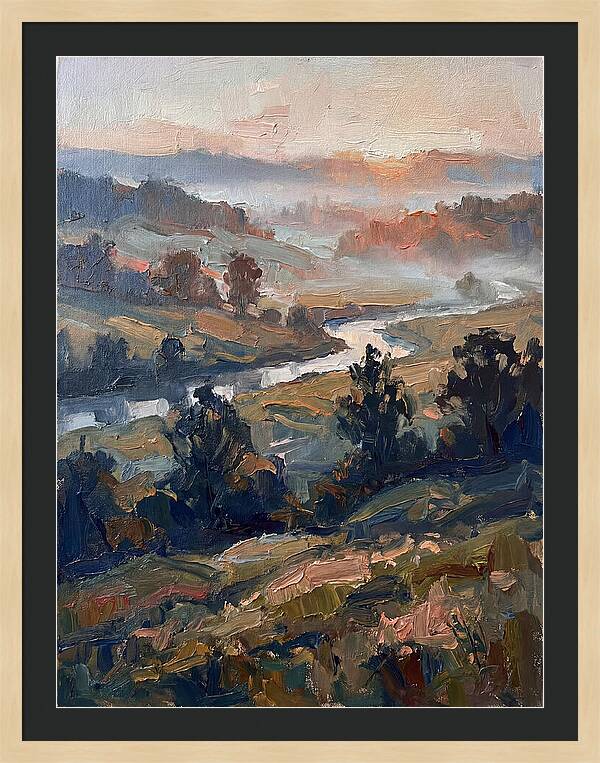 Morning Mist Over Hills
