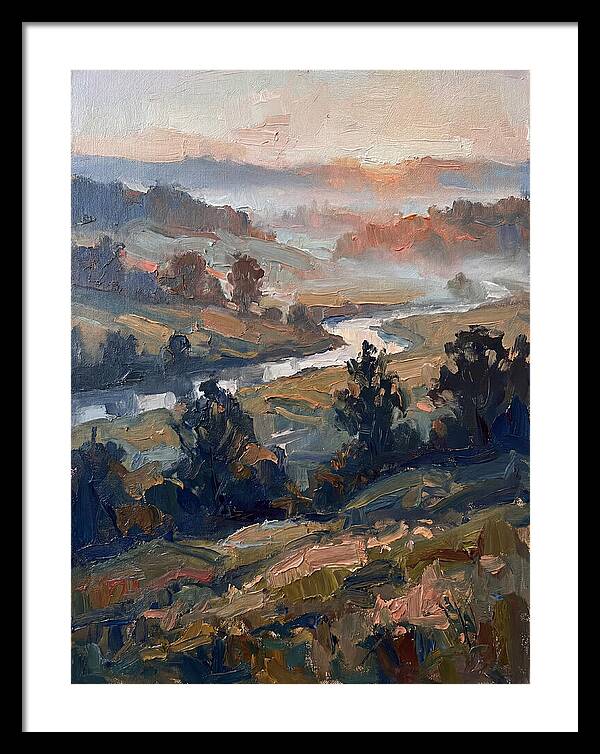 Morning Mist Over Hills