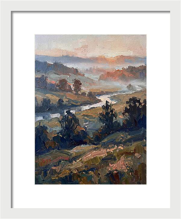 Morning Mist Over Hills