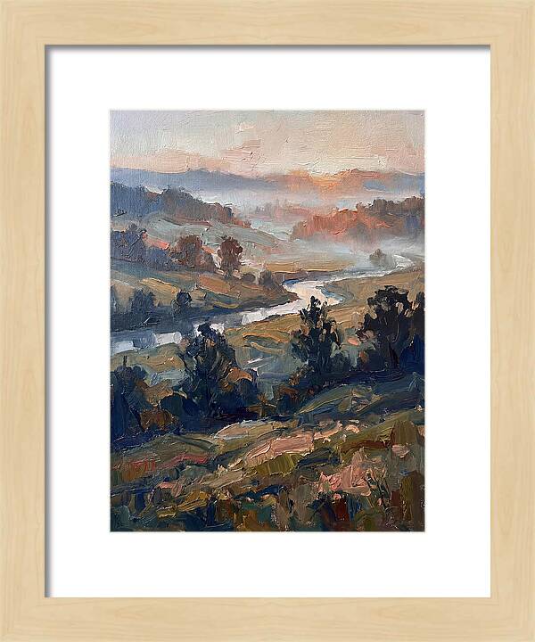Morning Mist Over Hills