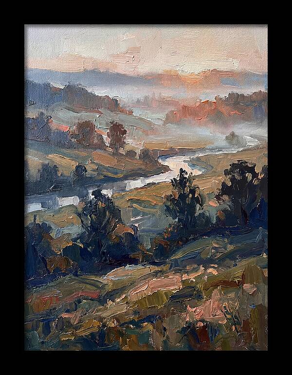 Morning Mist Over Hills