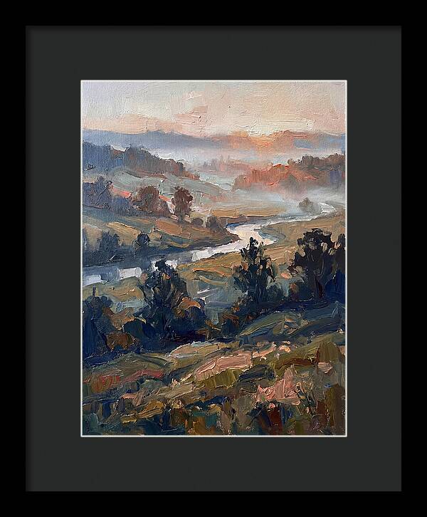 Morning Mist Over Hills