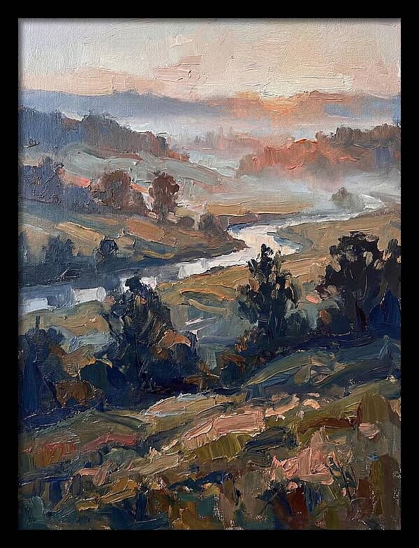 Morning Mist Over Hills