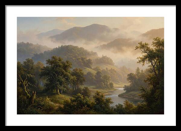 Morning Mist Over Mountains