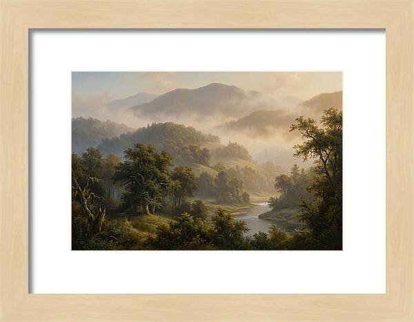 Morning Mist Over Mountains