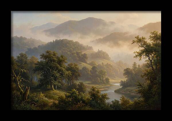 Morning Mist Over Mountains