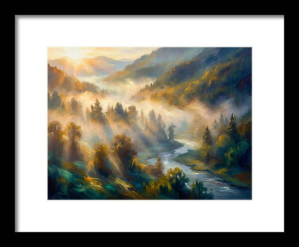 Morning Mist Over Valley