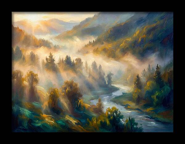 Morning Mist Over Valley