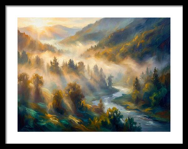 Morning Mist Over Valley