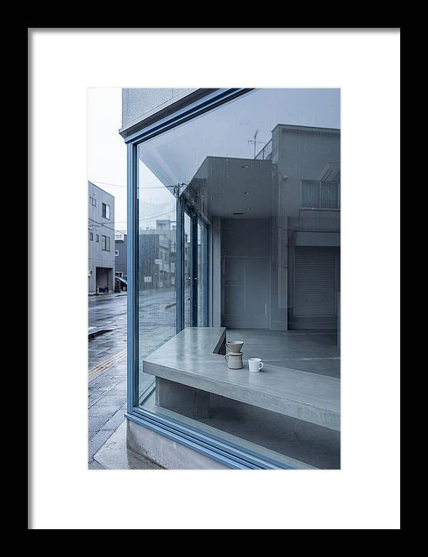 Morning Serenity Through Glass