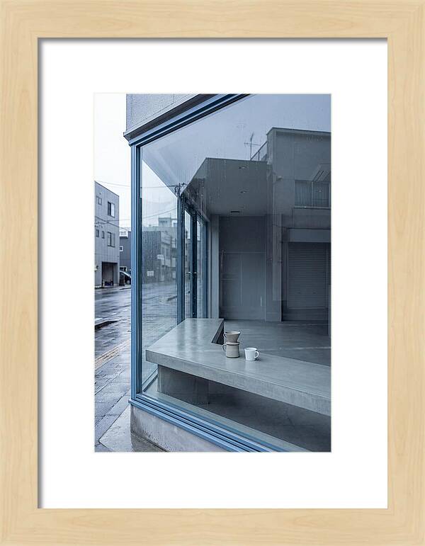 Morning Serenity Through Glass