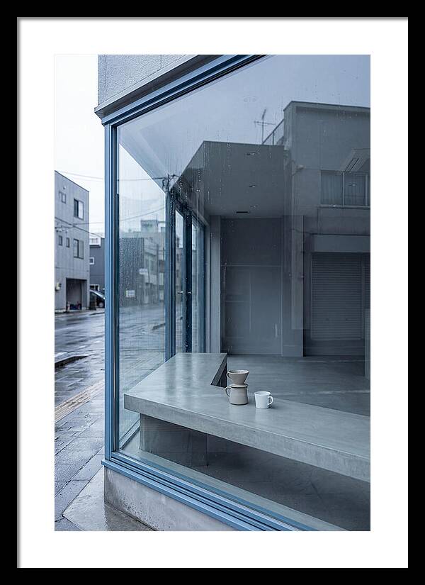 Morning Serenity Through Glass
