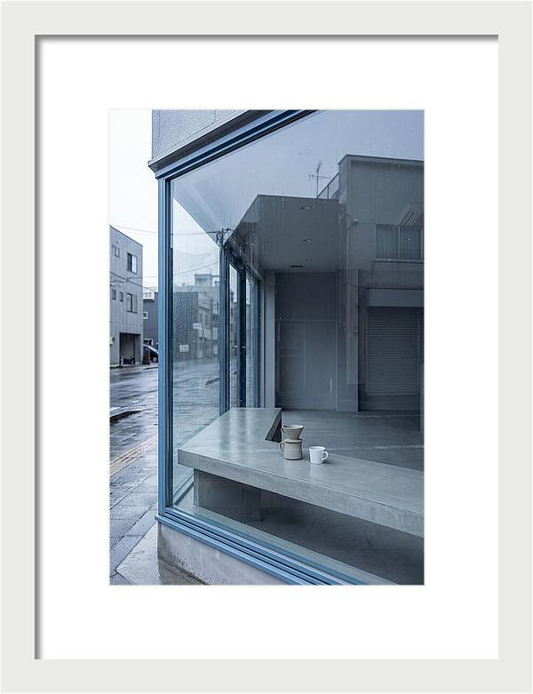 Morning Serenity Through Glass