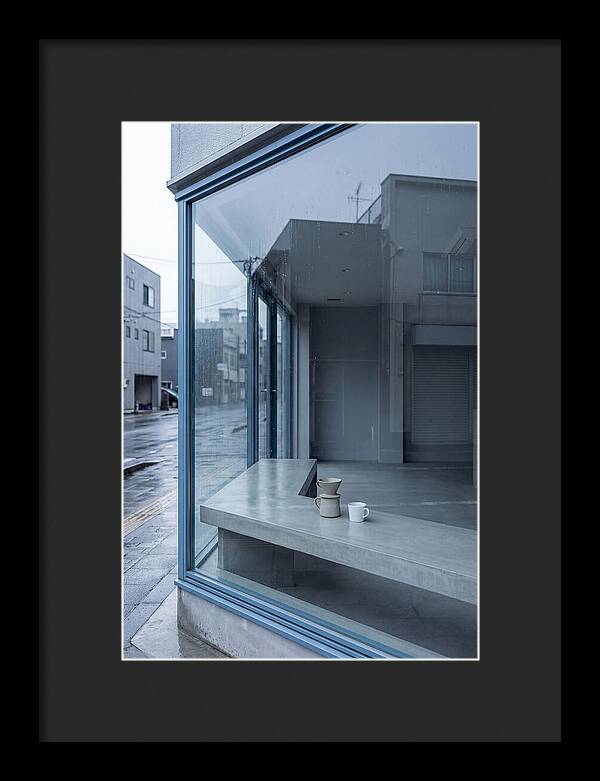 Morning Serenity Through Glass
