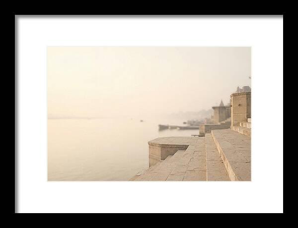 Morning Tranquility Along Varanasi Ghats